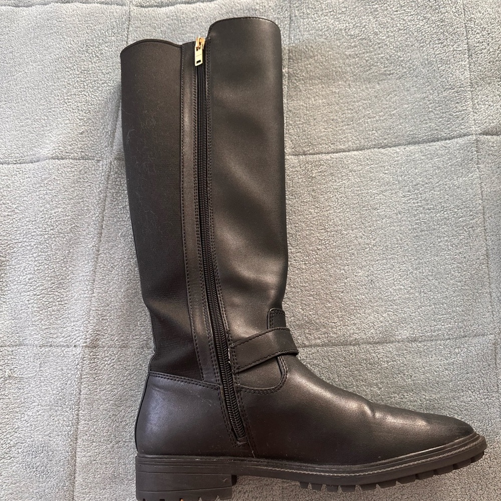 Coach Black Leather Boots - Picture 6 of 8